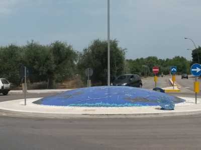 Le rotatorie artistiche di Valenzano